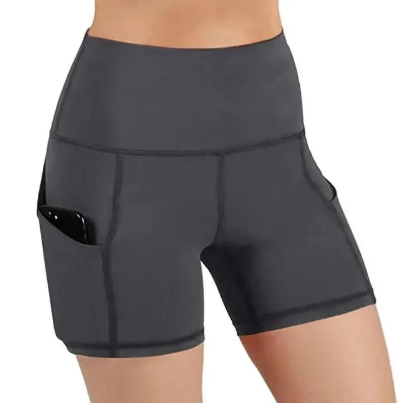 Slim Fit Yoga Shorts