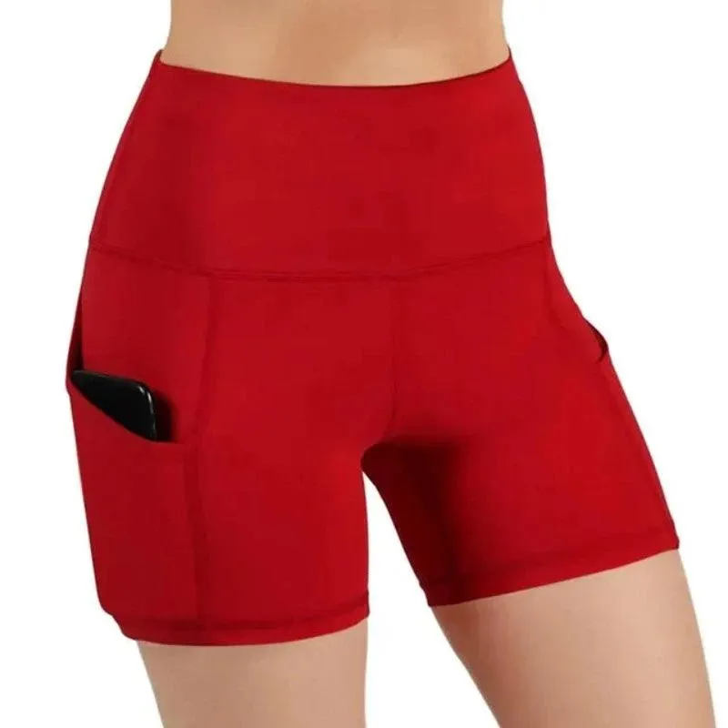Slim Fit Yoga Shorts