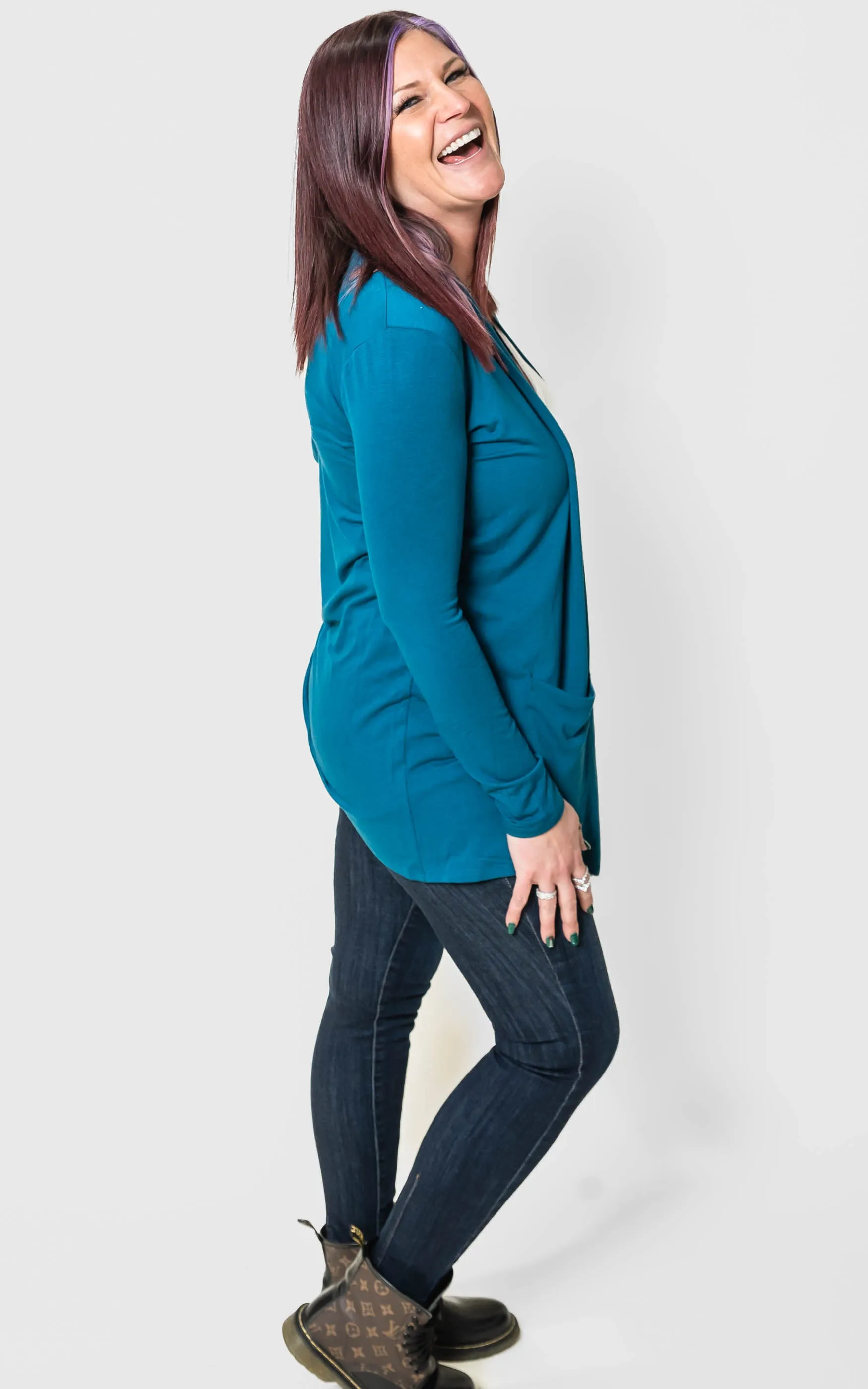 Slouchy Flyaway Cardigan - Final Sale
