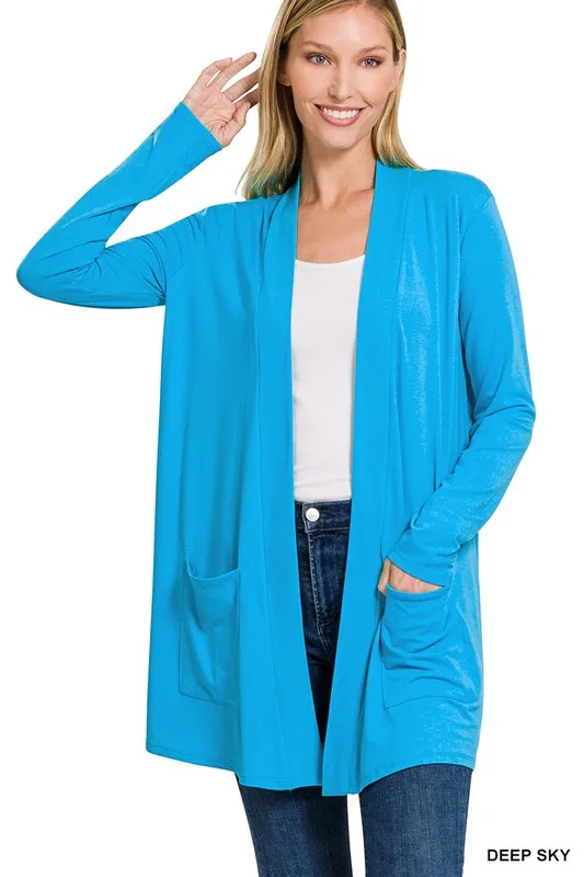 Slouchy Flyaway Cardigan - Final Sale