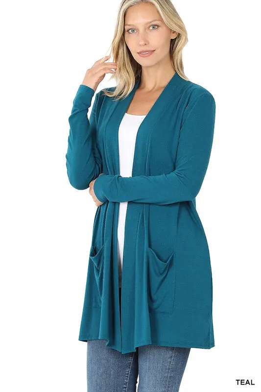 Slouchy Flyaway Cardigan - Final Sale
