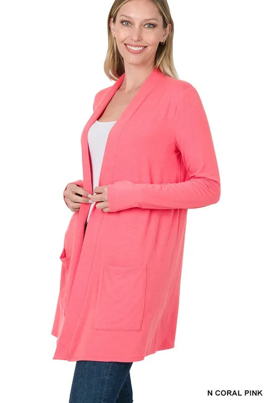 Slouchy Flyaway Cardigan - Final Sale