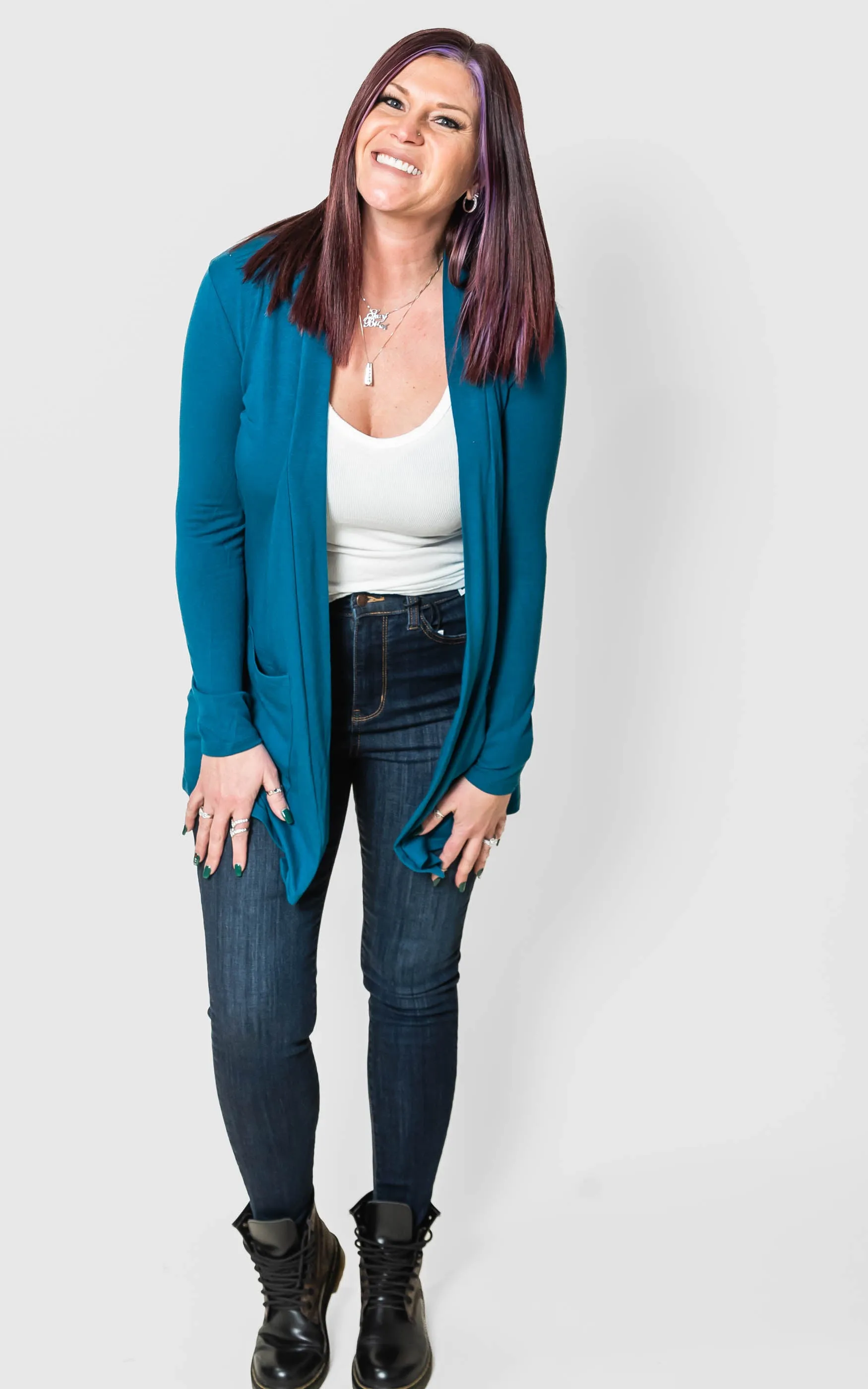 Slouchy Flyaway Cardigan - Final Sale