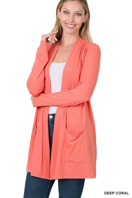 Slouchy Flyaway Cardigan - Final Sale