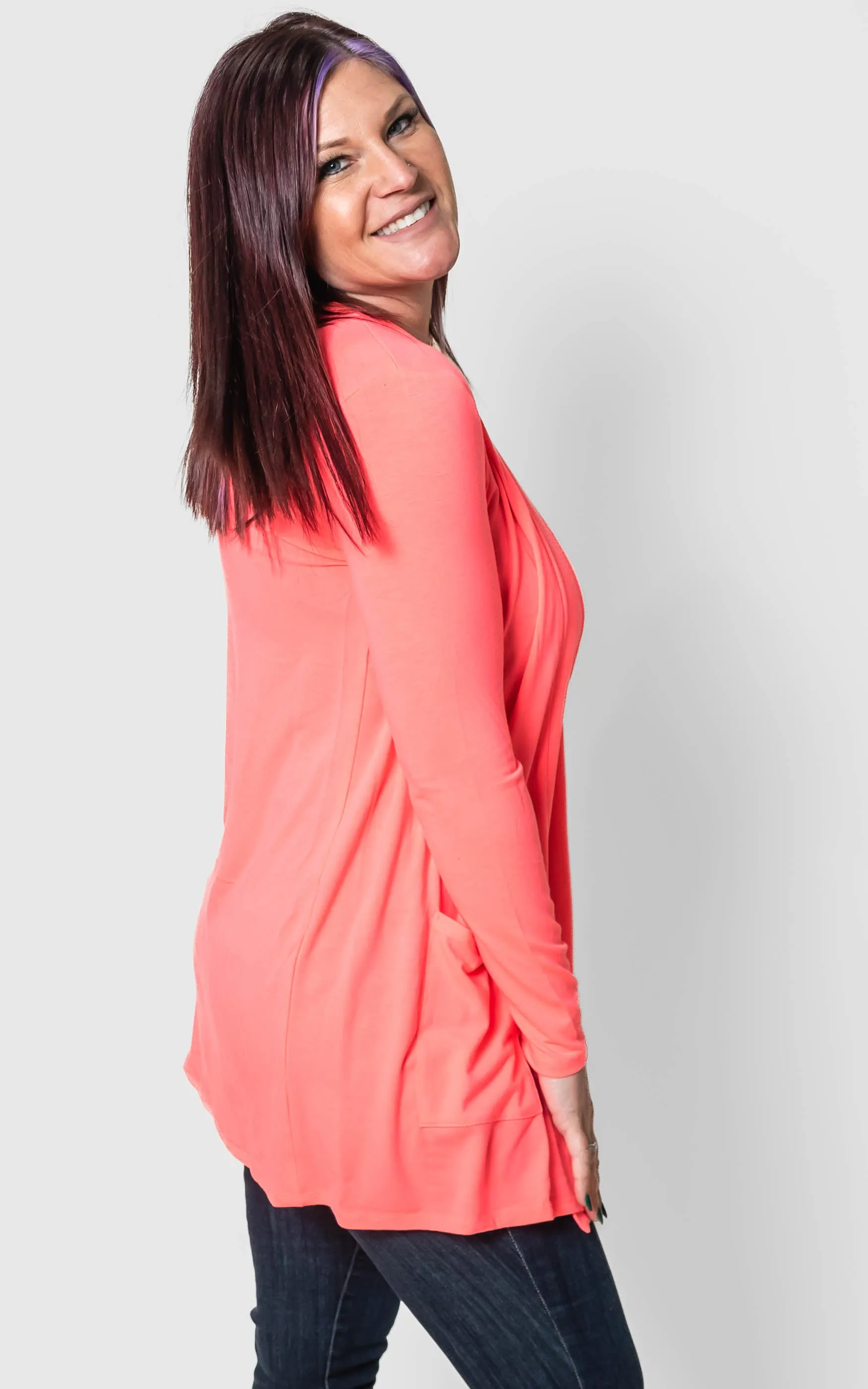Slouchy Flyaway Cardigan - Final Sale