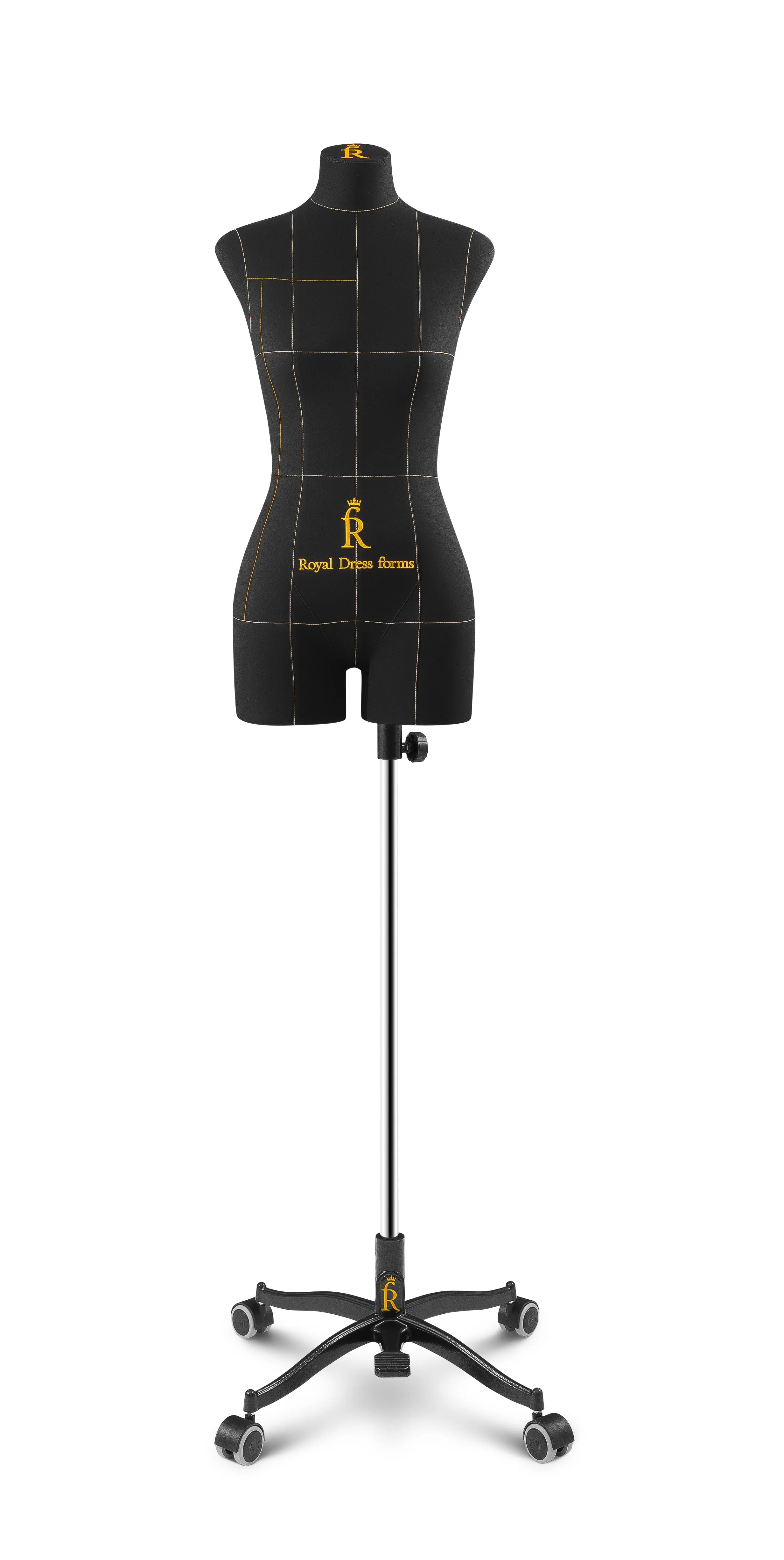 Soft tailor’s dress form Monica, Light set