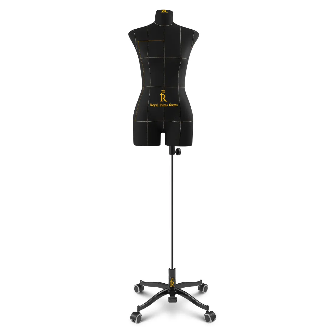 Soft tailor’s dress form Monica, Light set