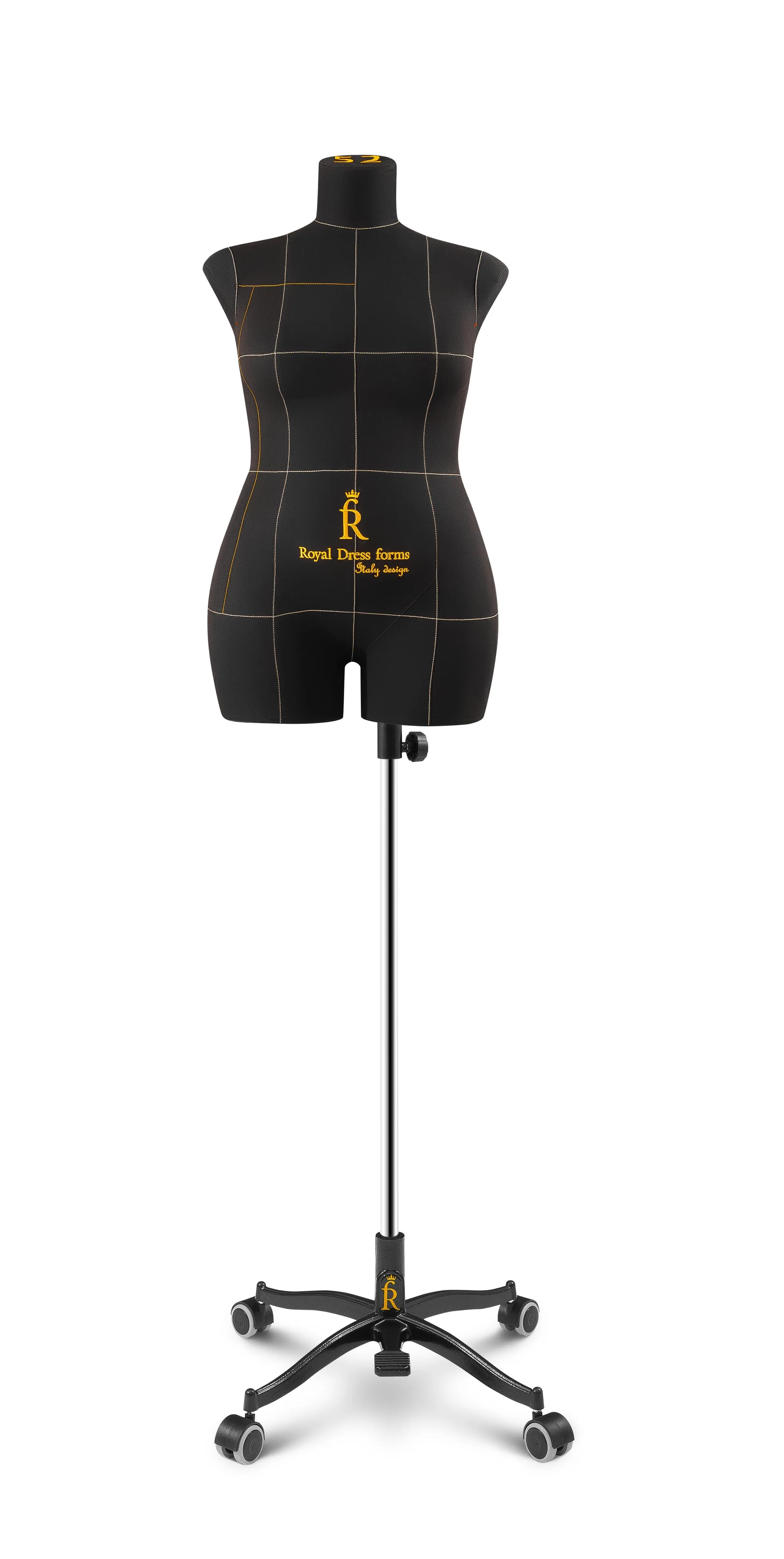Soft tailor’s dress form Monica, Light set
