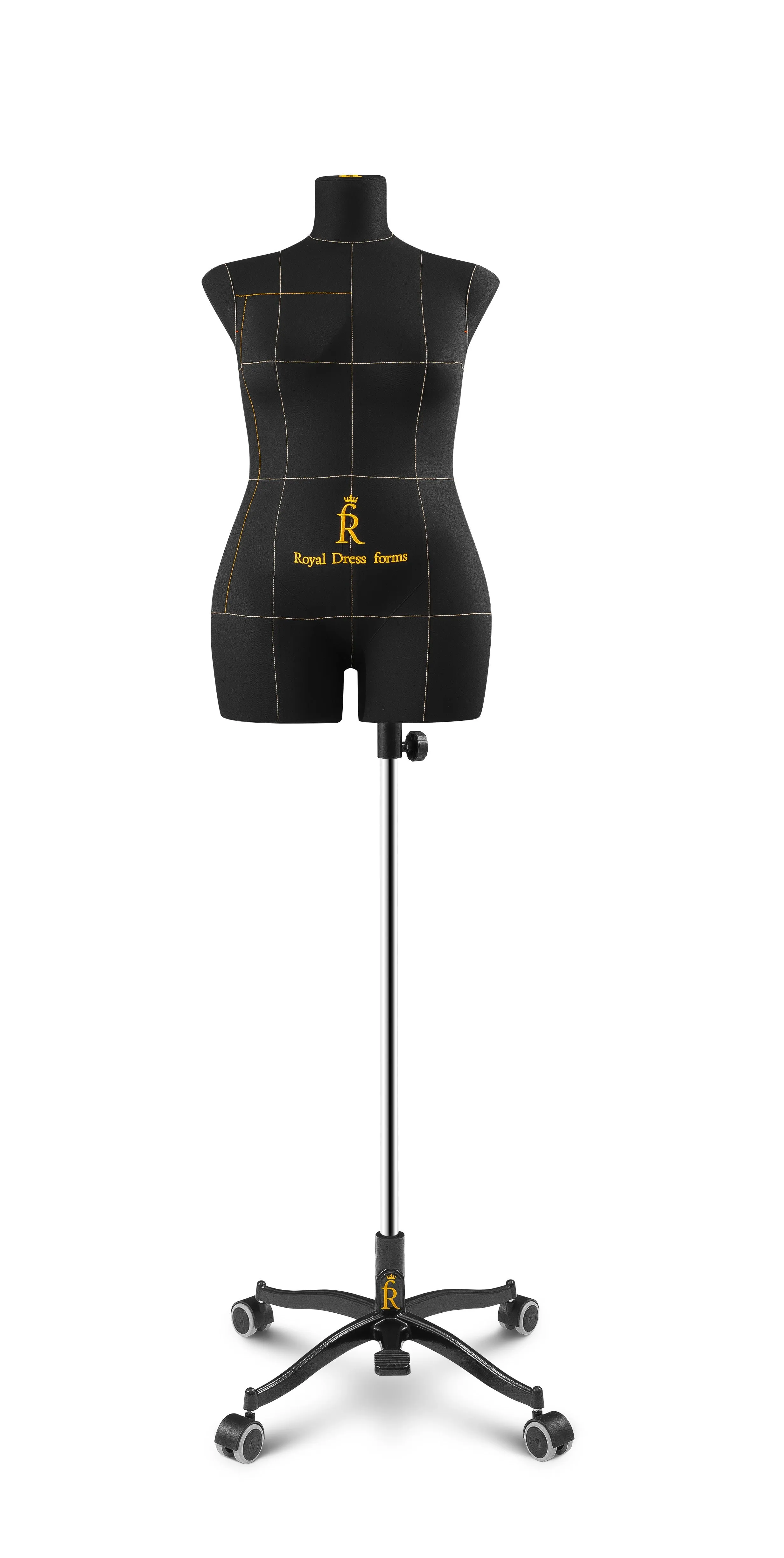 Soft tailor’s dress form Monica, Light set