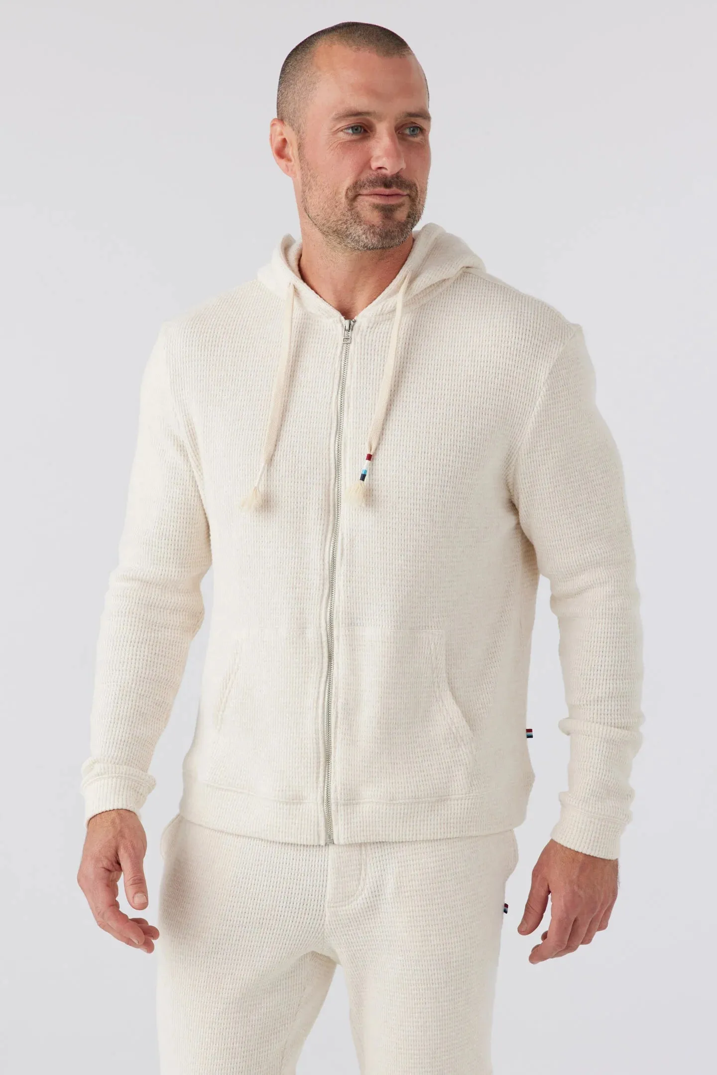 Sol Angeles Marr Thermal Zip Hoodie