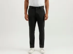 Solid Slim Fit Trousers
