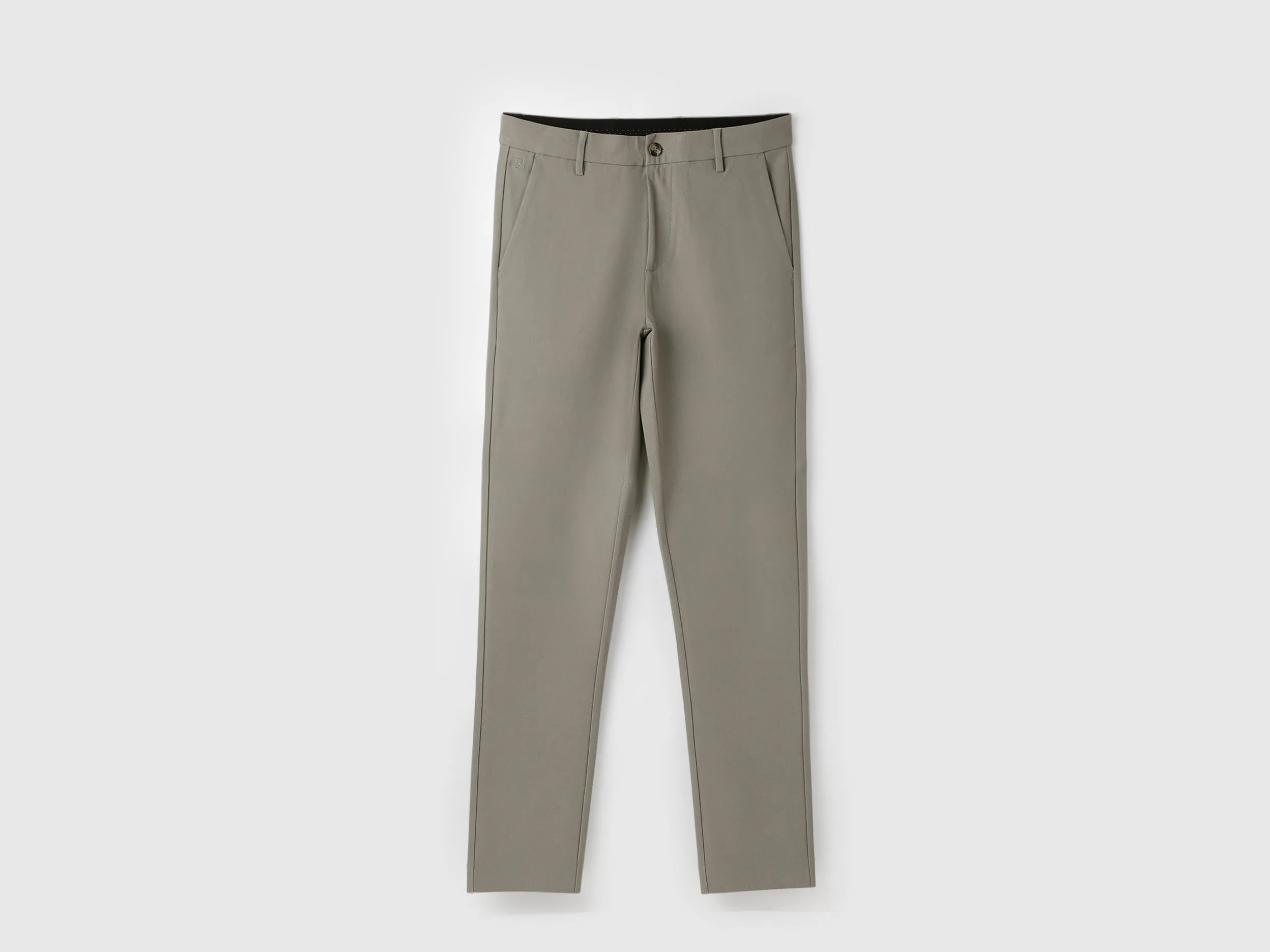 Solid Slim Fit Trousers