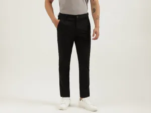 Solid Slim Fit Trousers