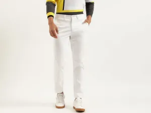 Solid Slim Fit Trousers