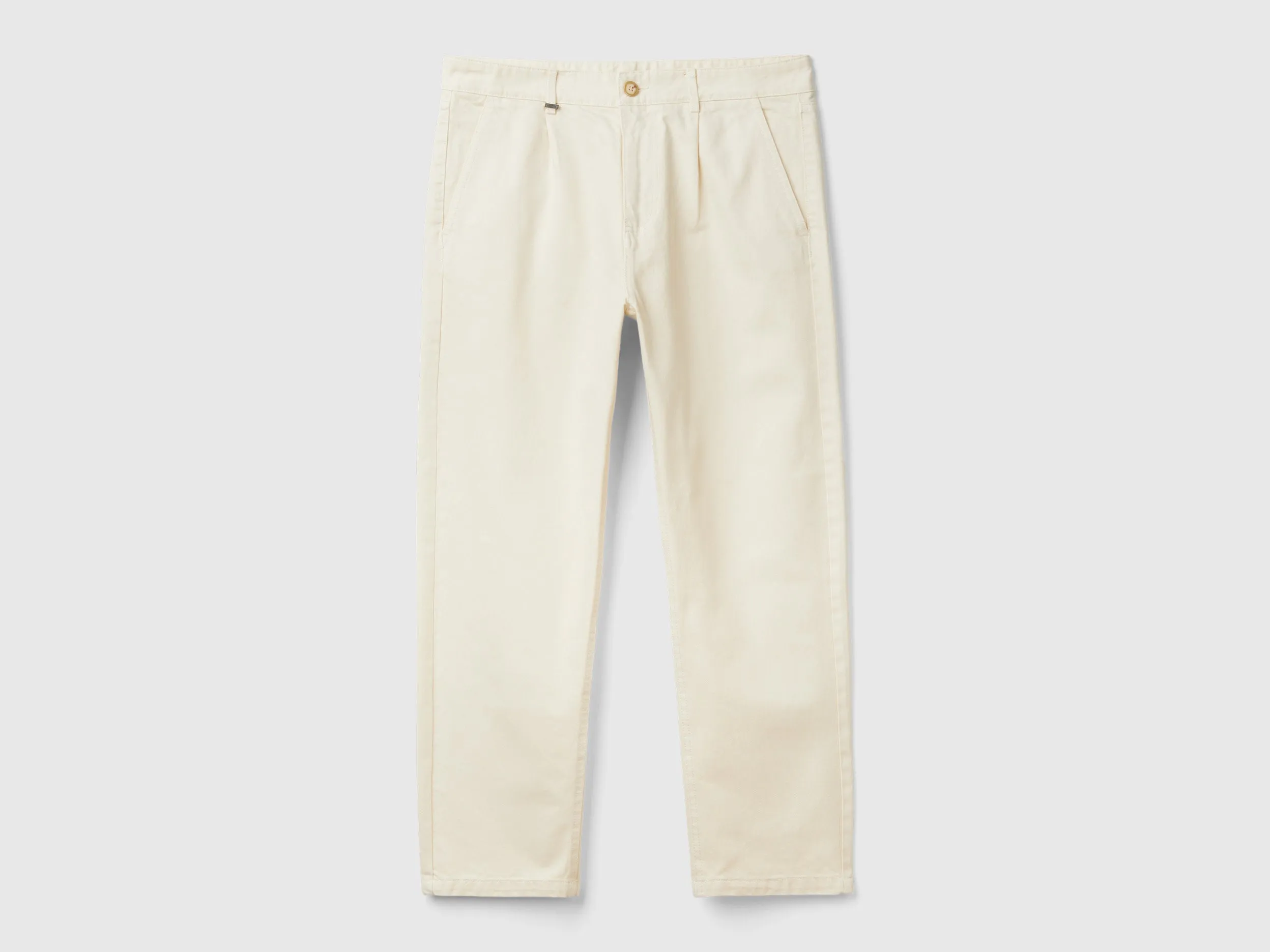 Solid Slim Fit Trousers