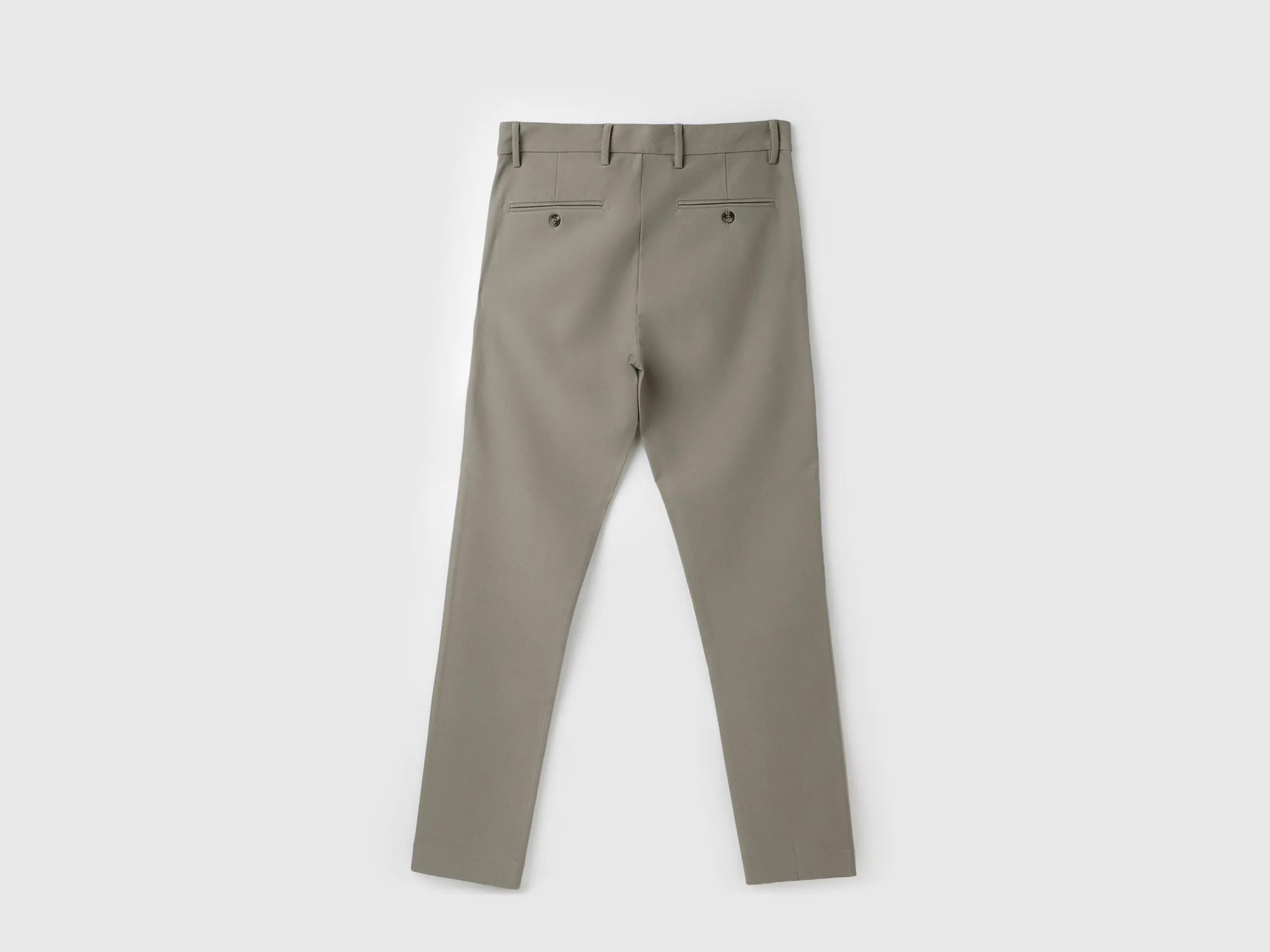 Solid Slim Fit Trousers