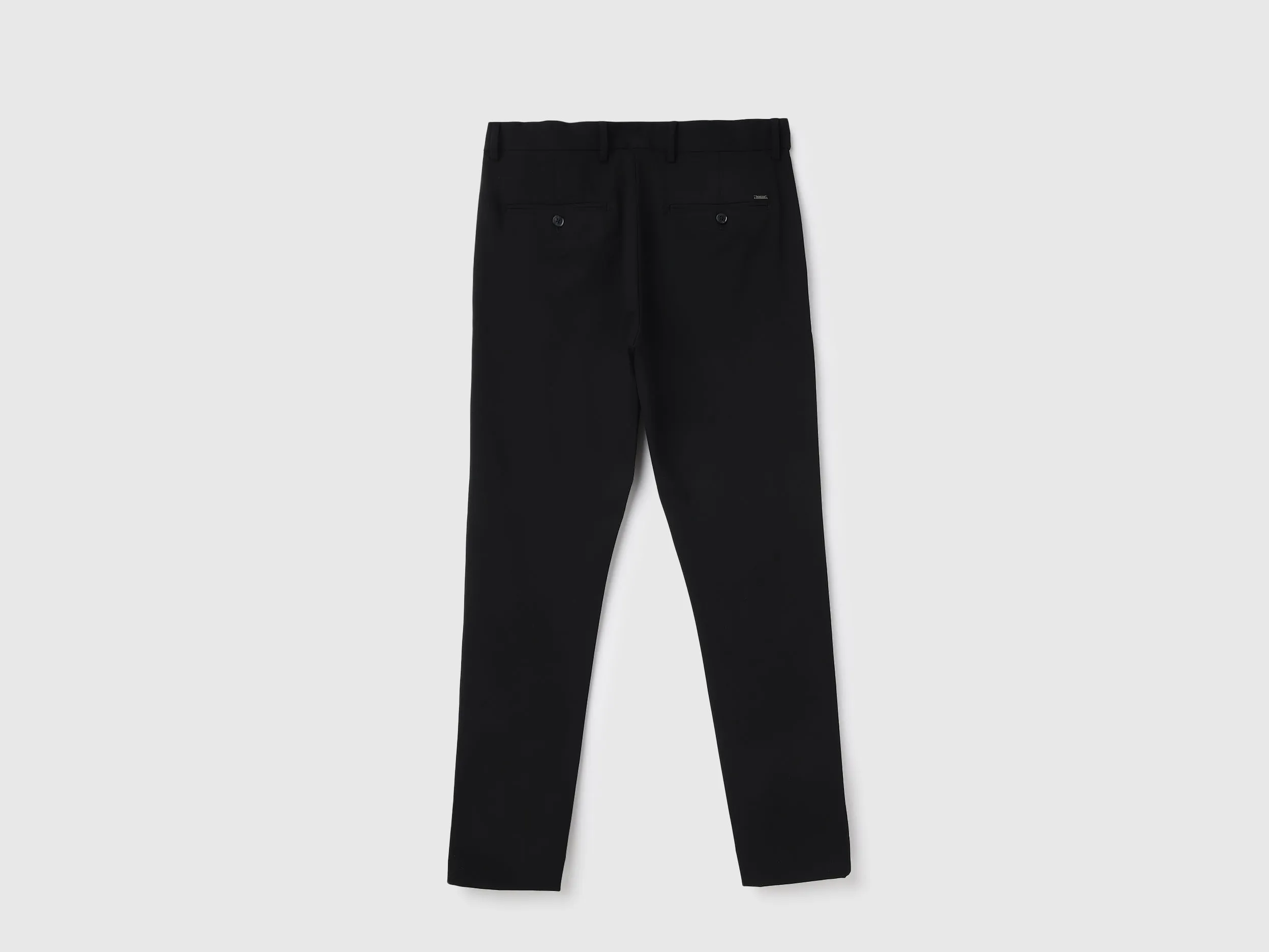 Solid Slim Fit Trousers