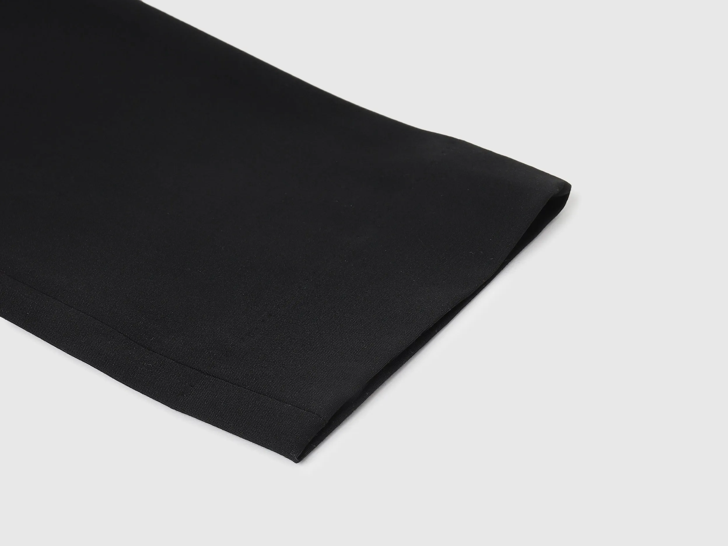 Solid Slim Fit Trousers