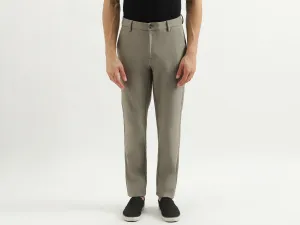 Solid Slim Fit Trousers