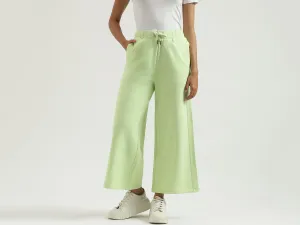 Solid Straight Fit Trouser