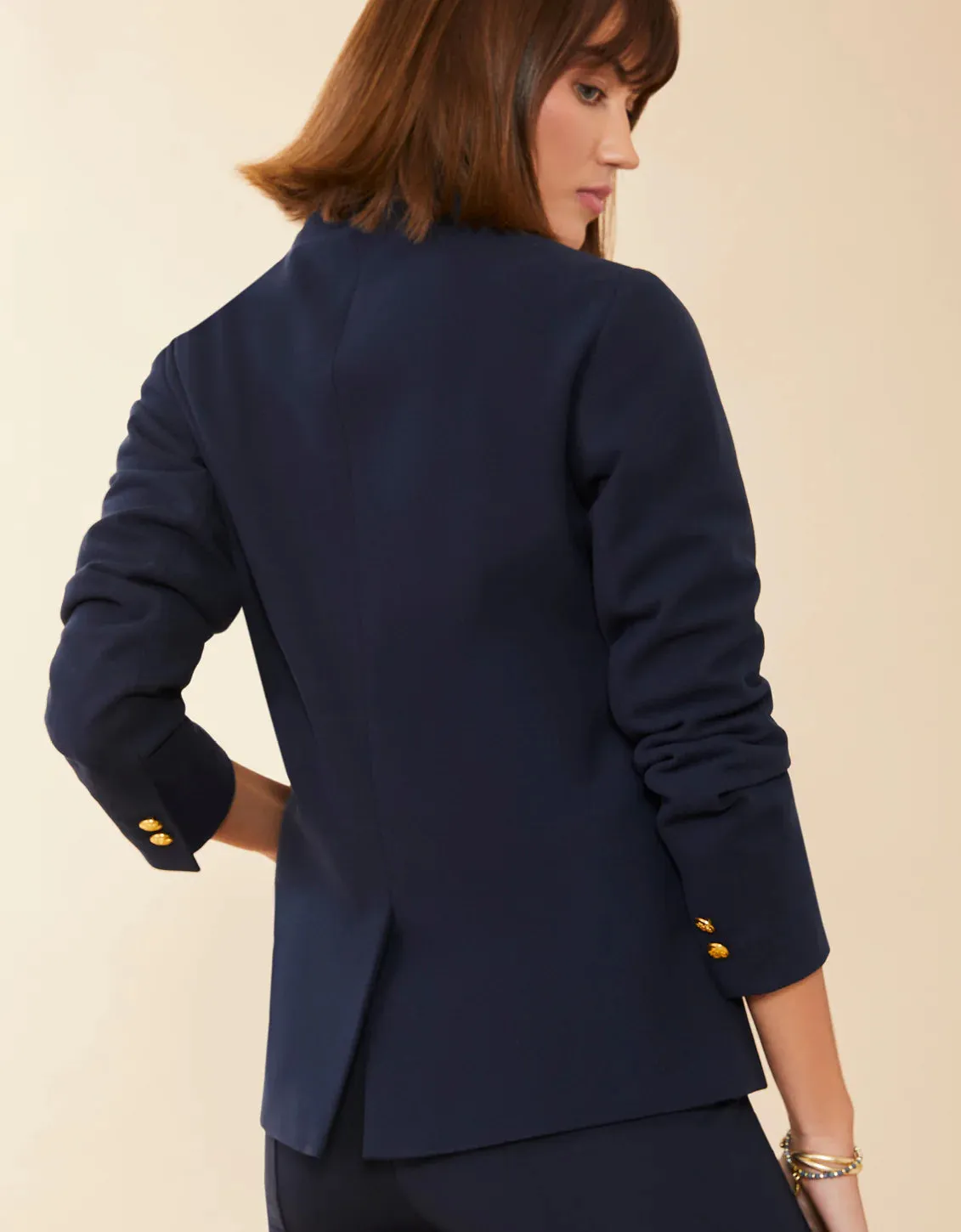 Spartina 449 Athena Blazer Slate  - FINAL SALE