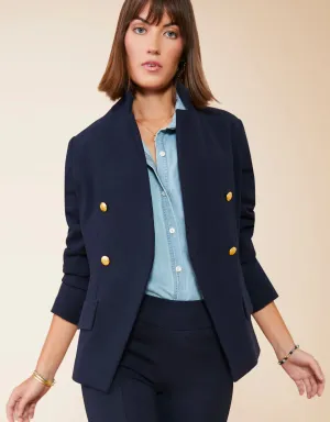 Spartina 449 Athena Blazer Slate  - FINAL SALE
