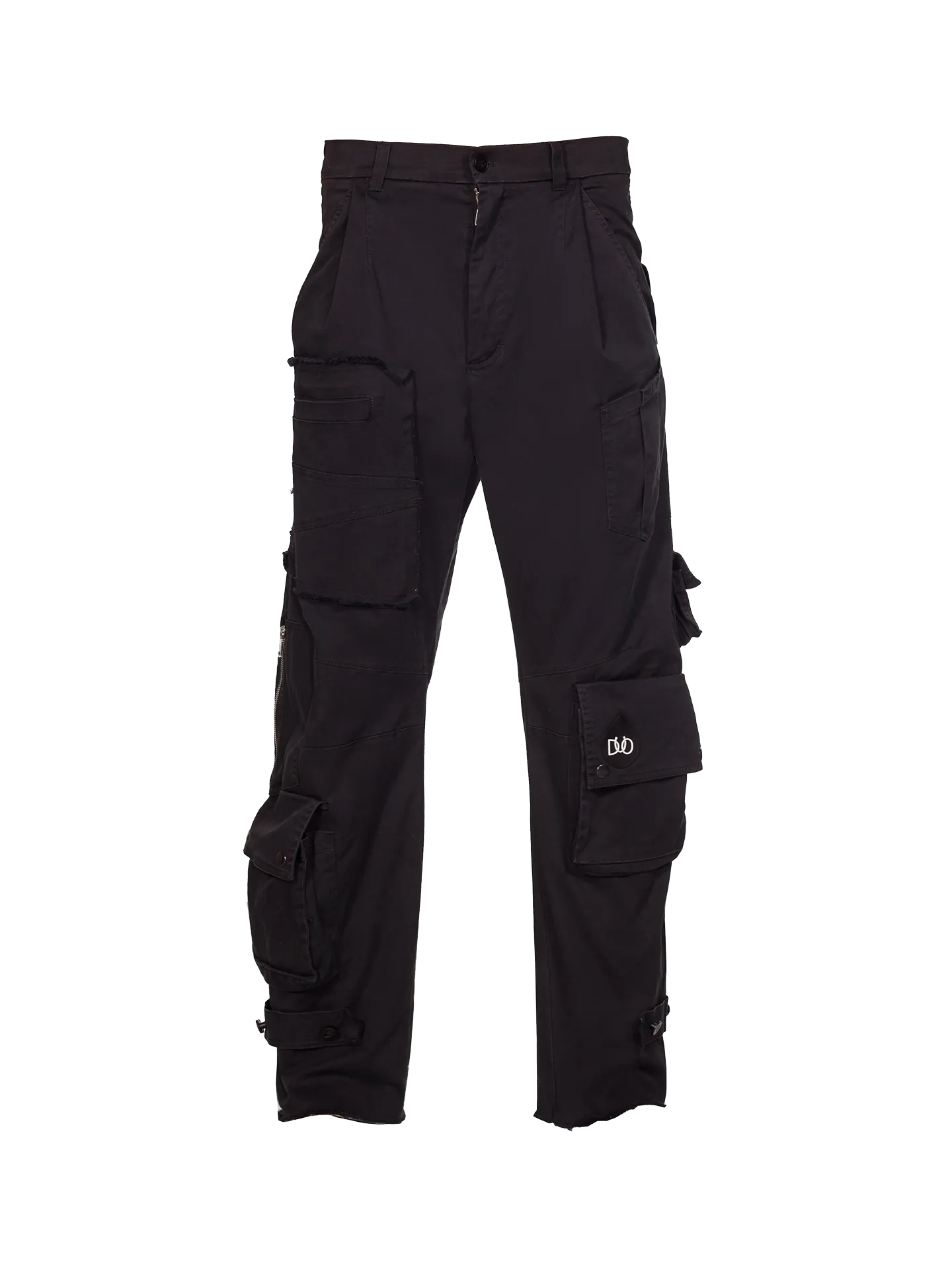 Straight Cargo Trousers