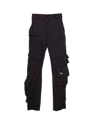 Straight Cargo Trousers