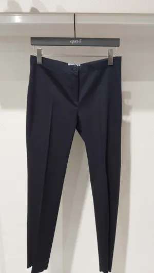 STRAIGHT CUT COTON TROUSERS