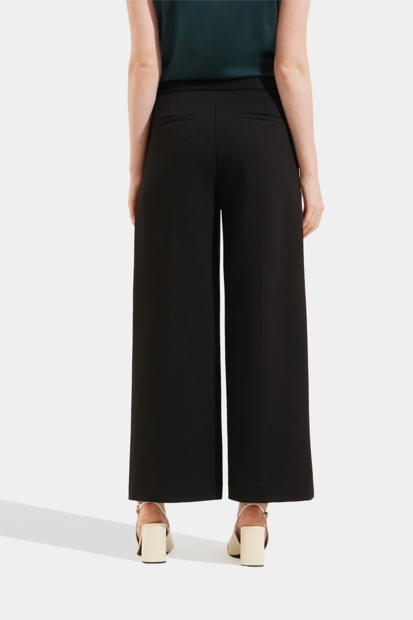 Straight Knitted Trousers