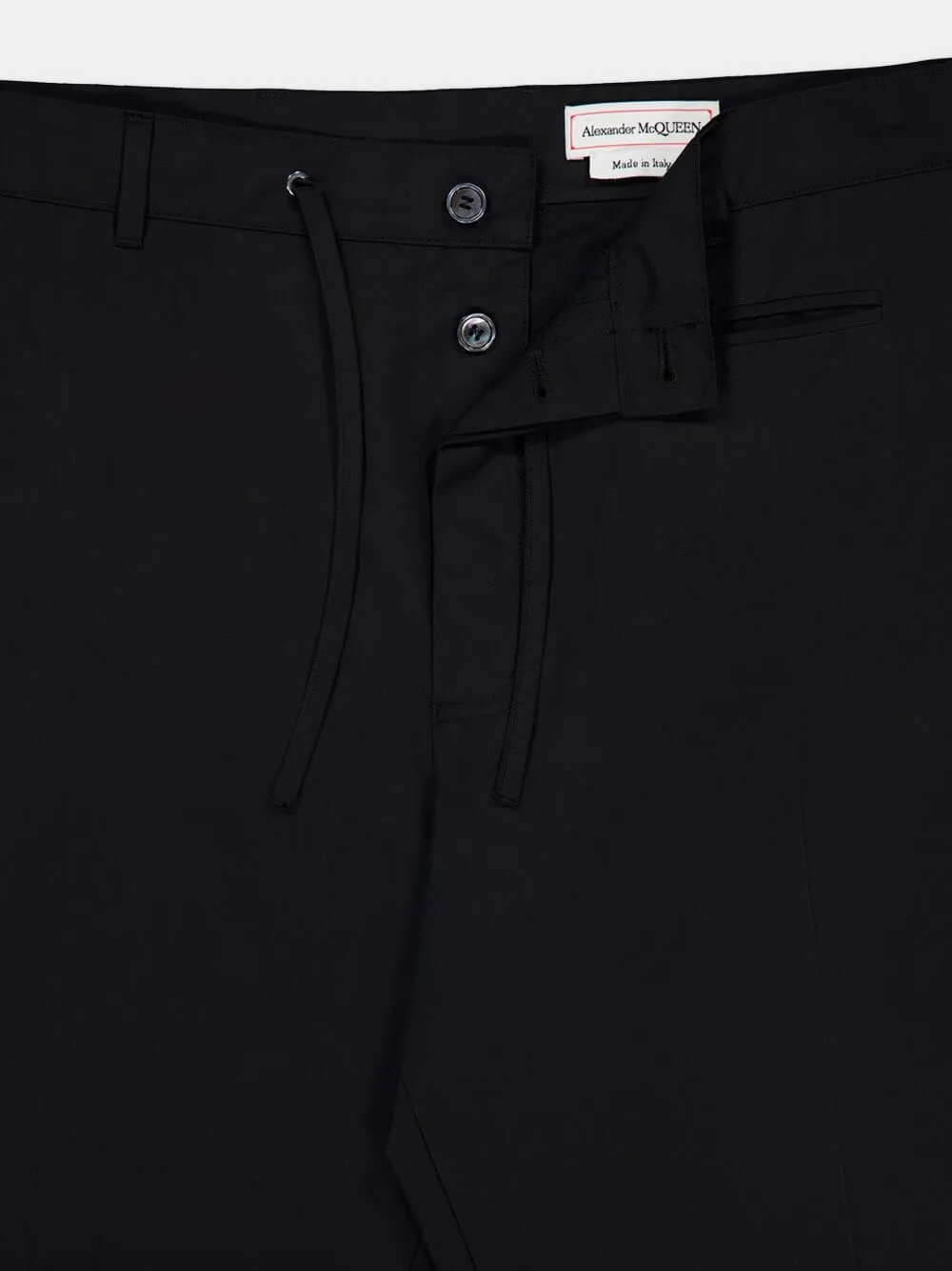 Straight-Leg Trousers