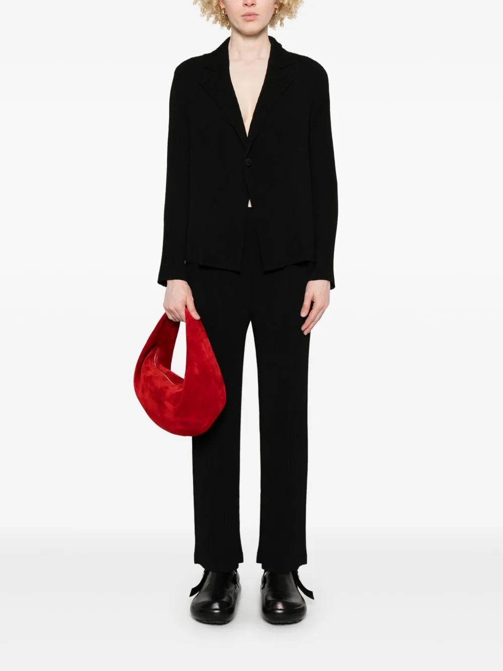 Straight-leg trousers