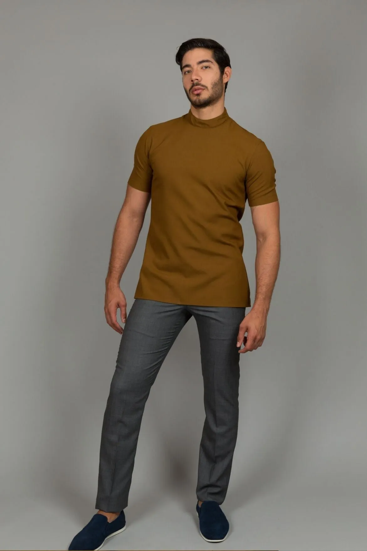 Straight Trousers with straight pockets