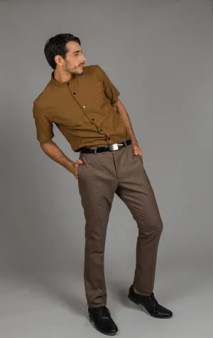 Straight Trousers with straight pockets