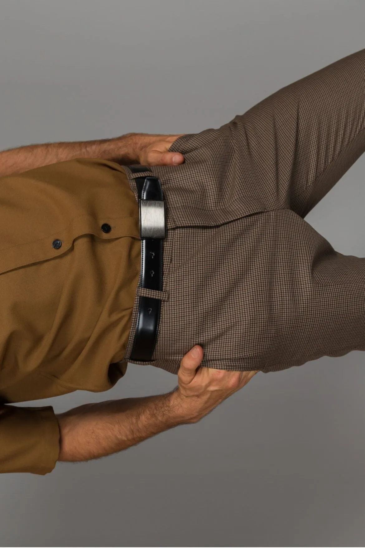 Straight Trousers with straight pockets
