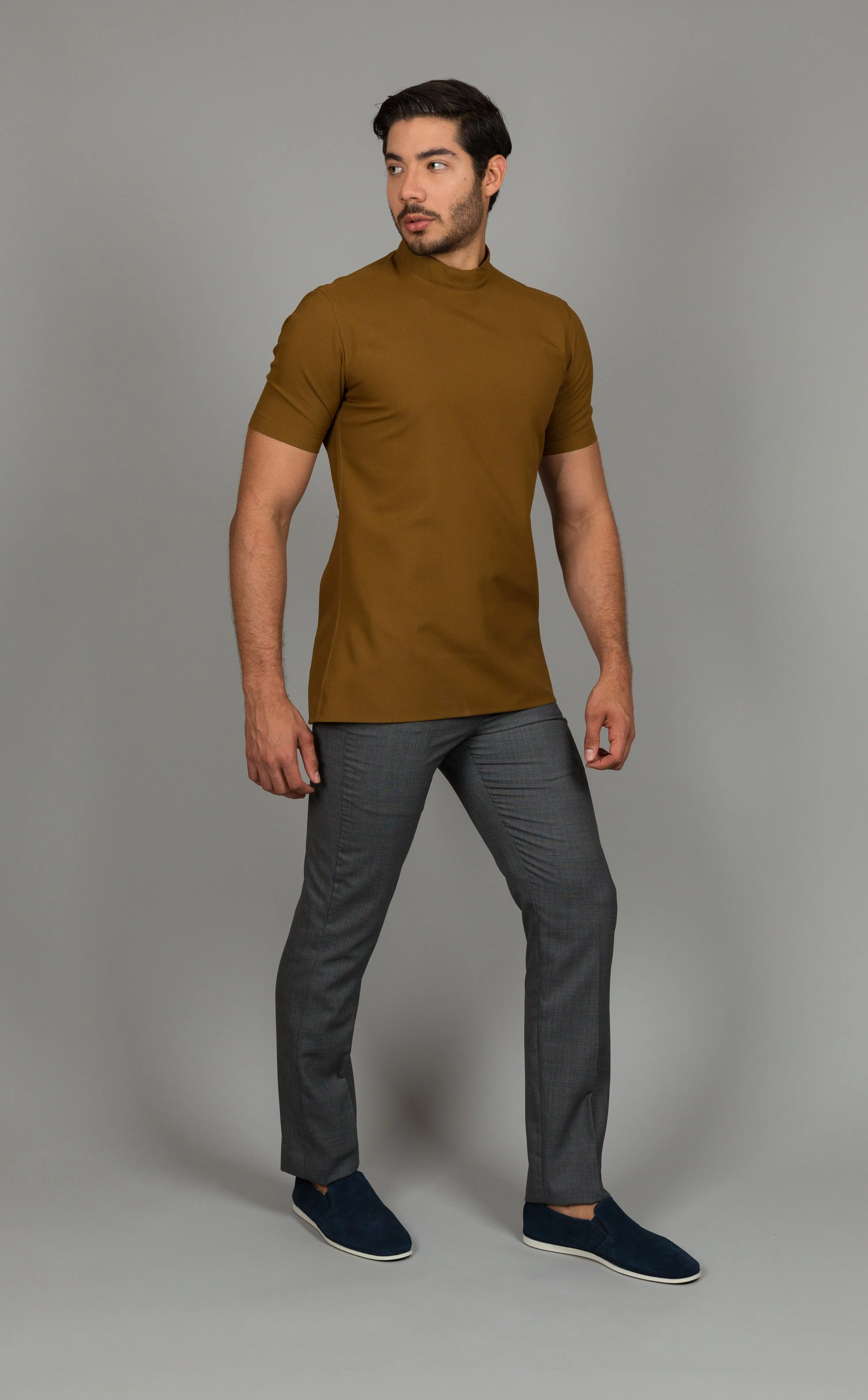 Straight Trousers with straight pockets