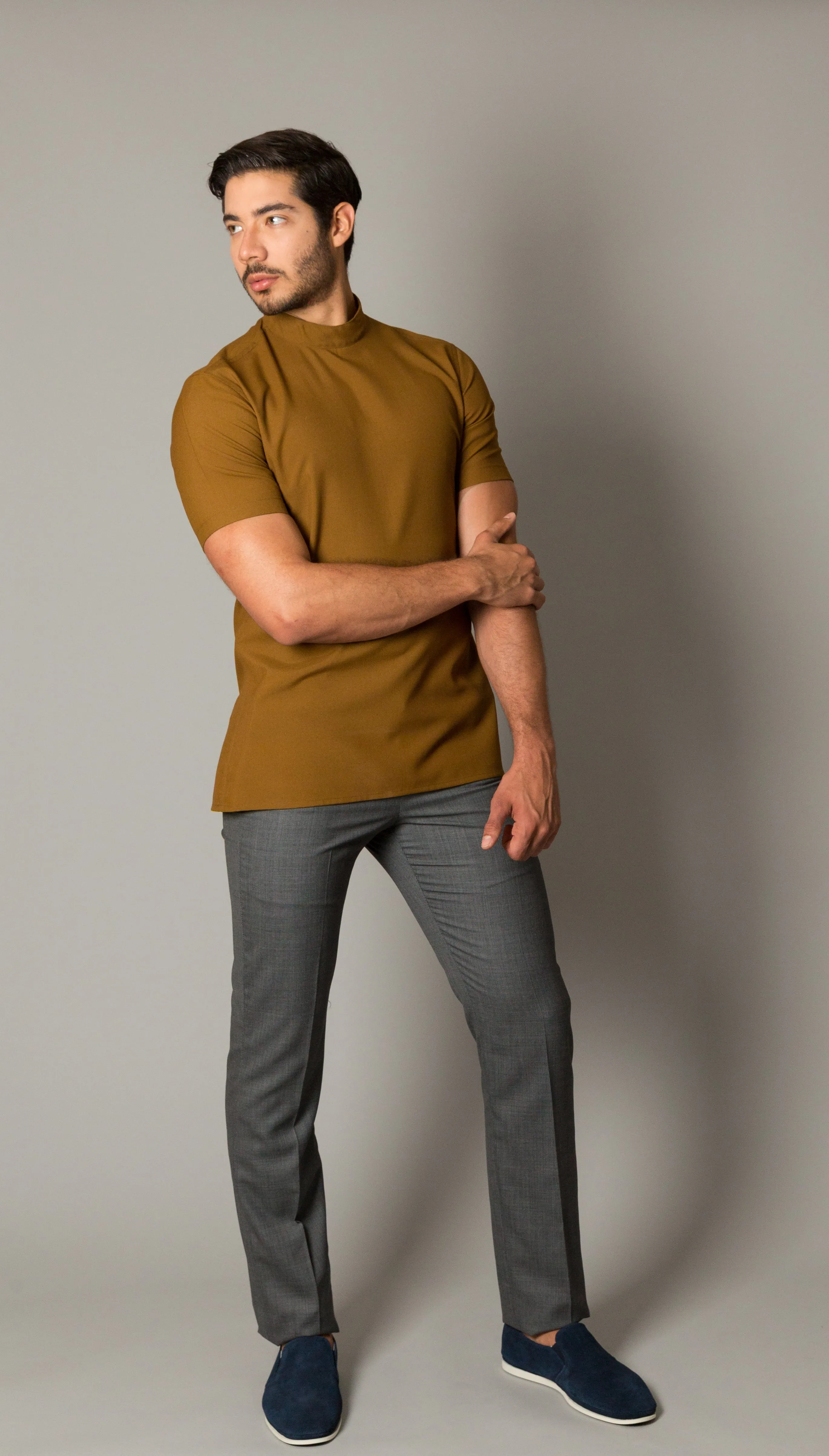 Straight Trousers with straight pockets