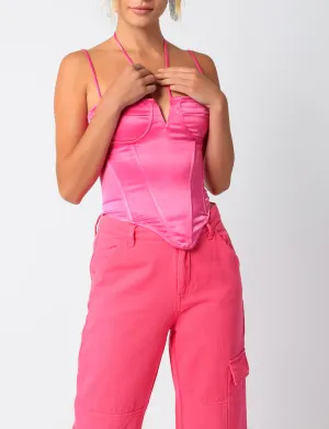 Strappy Corset Top