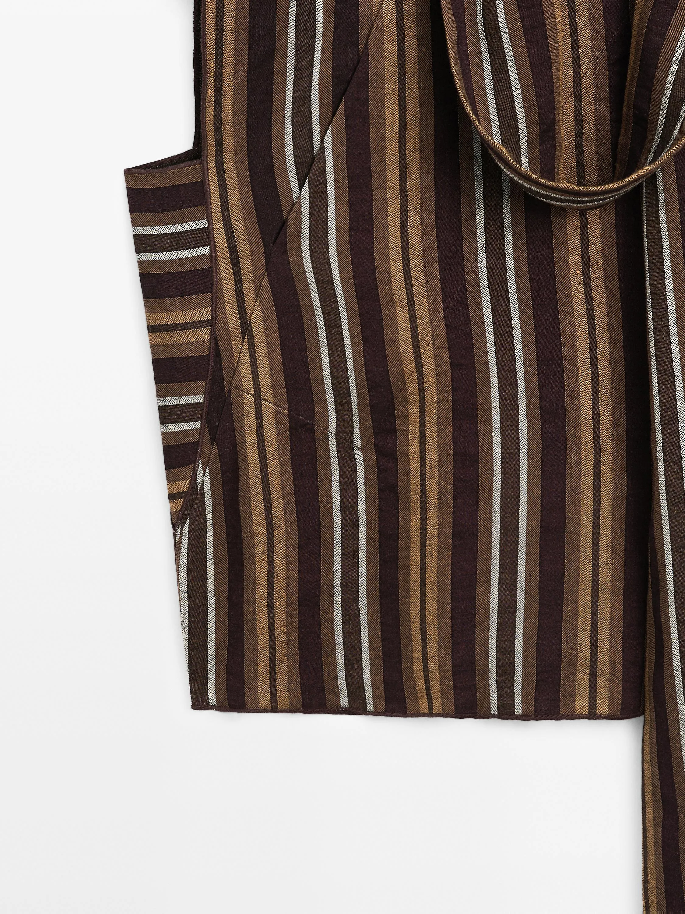 Striped flowing blouse