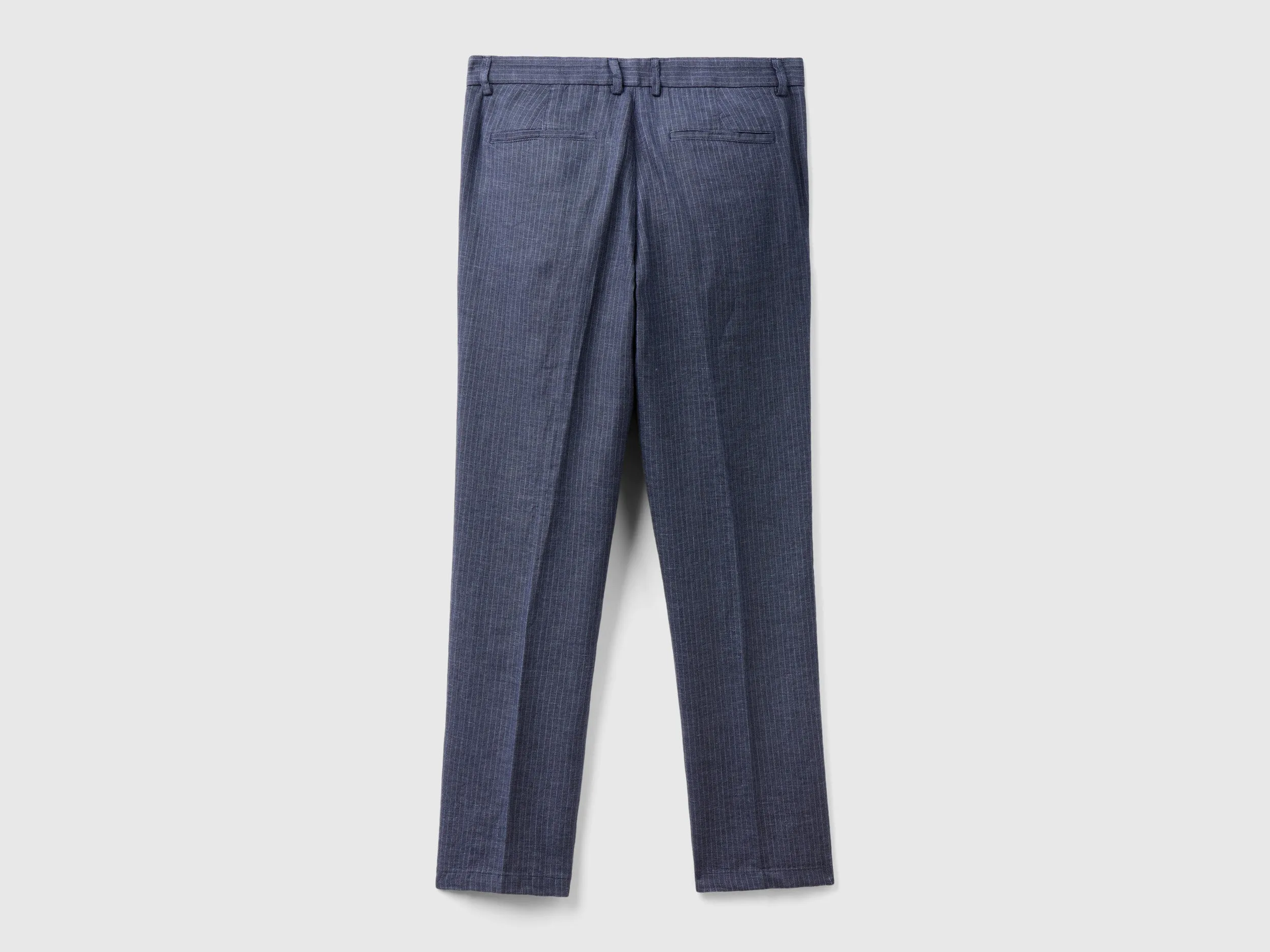 Striped Slim Fit Trousers