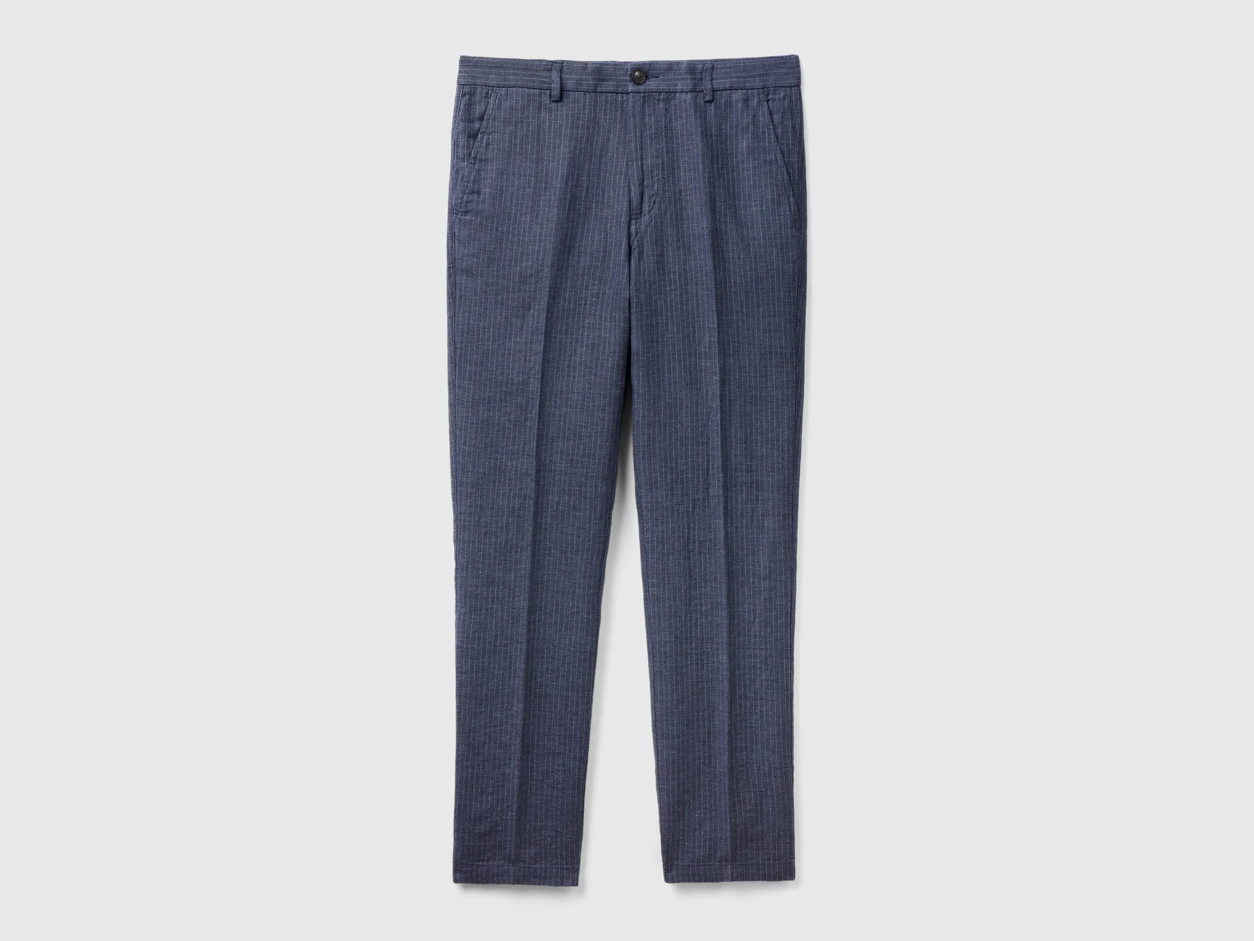 Striped Slim Fit Trousers