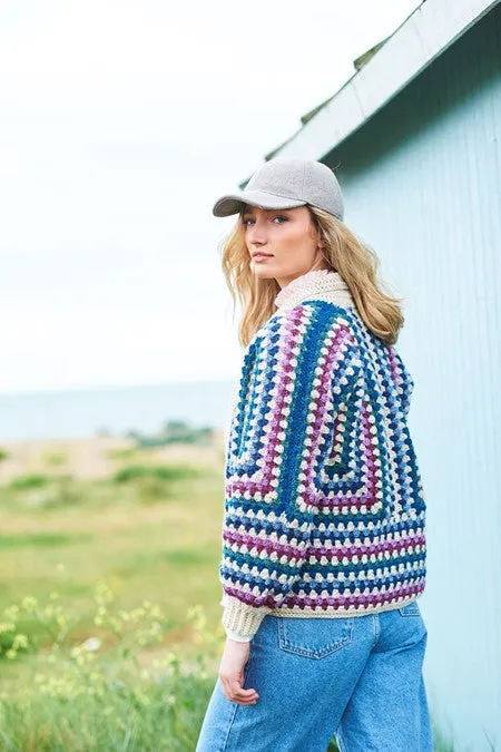 Stylecraft 9965 Crochet Granny Hexagon Cardigans