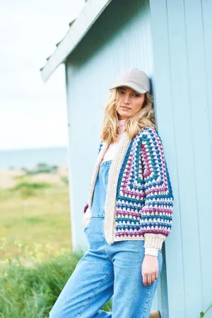 Stylecraft 9965 Crochet Granny Hexagon Cardigans