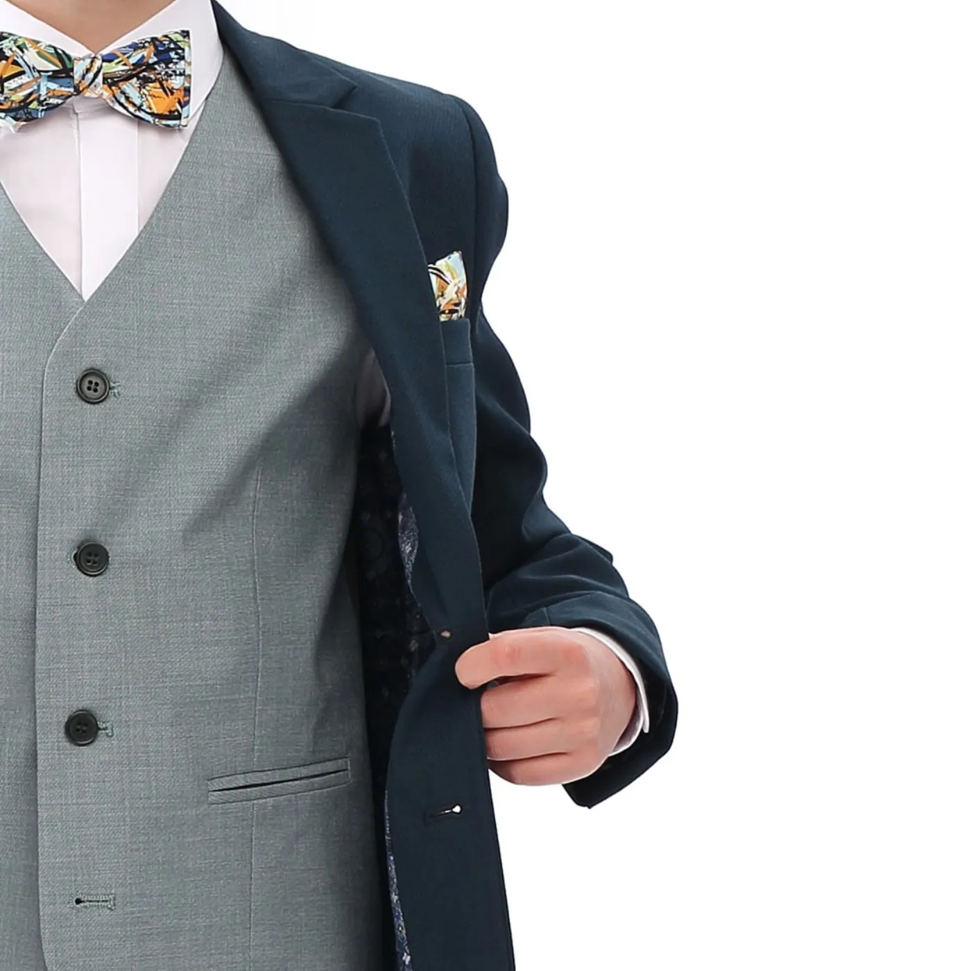 'Teo' 3 Piece Boys Suit - STANDAR