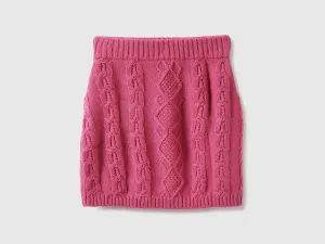 Textured Regular Fit Skirts