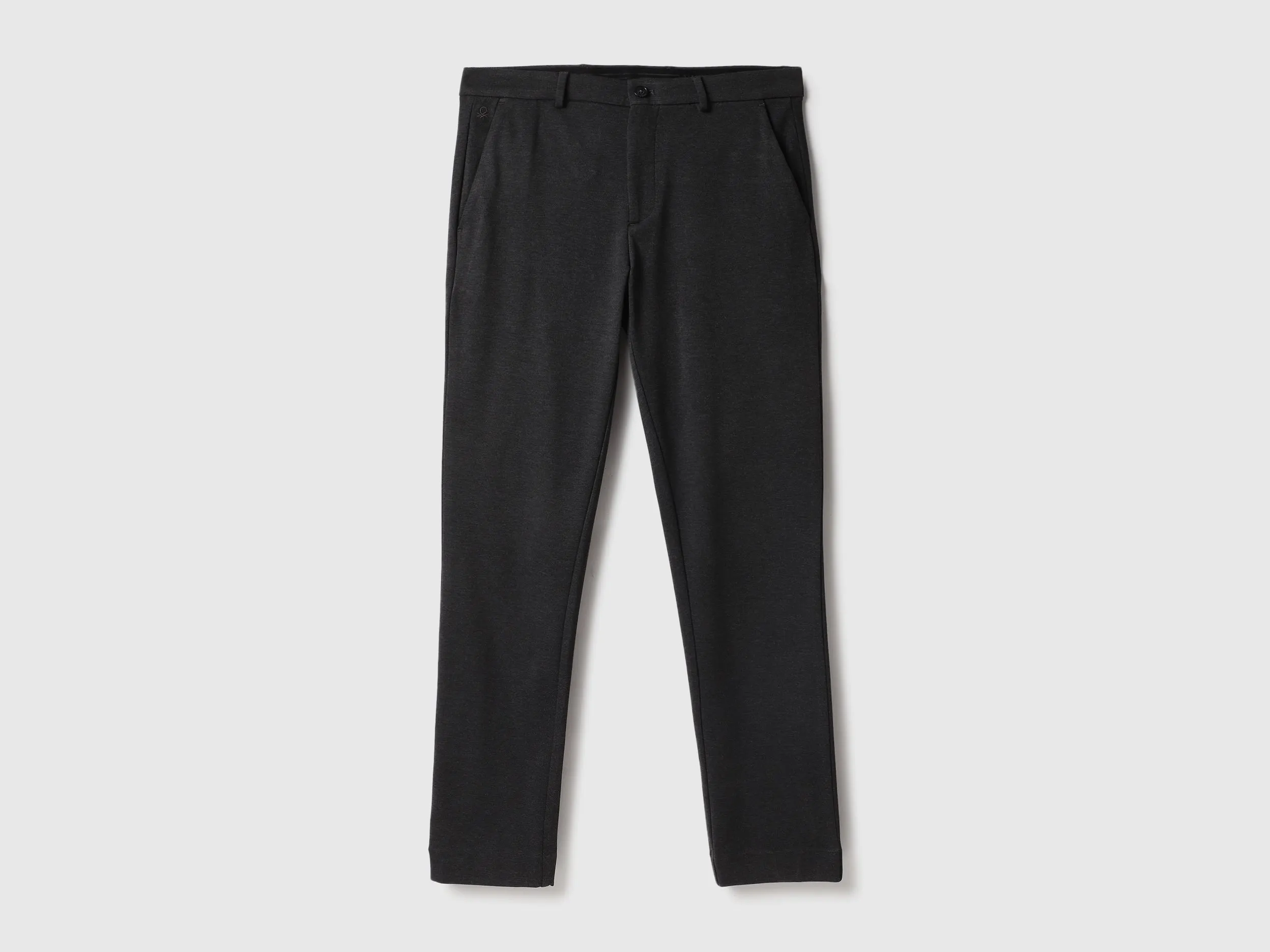 Textured Slim Fit Trouser
