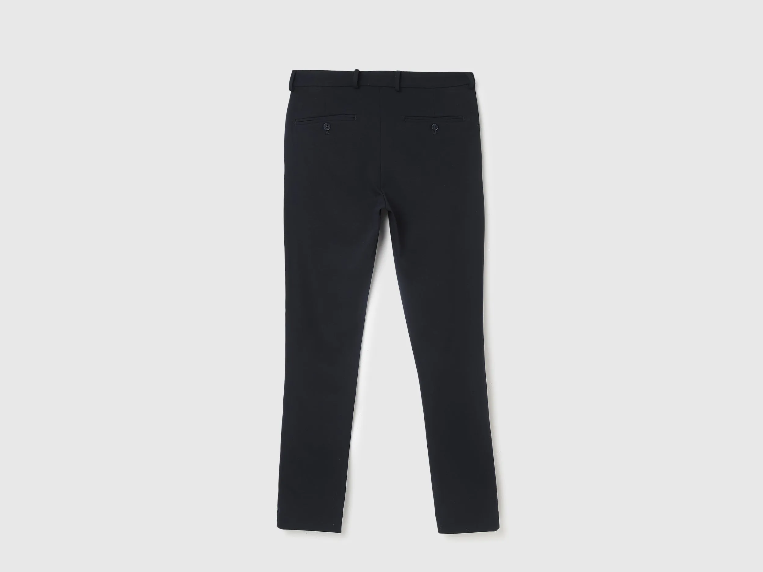 Textured Slim Fit Trousers