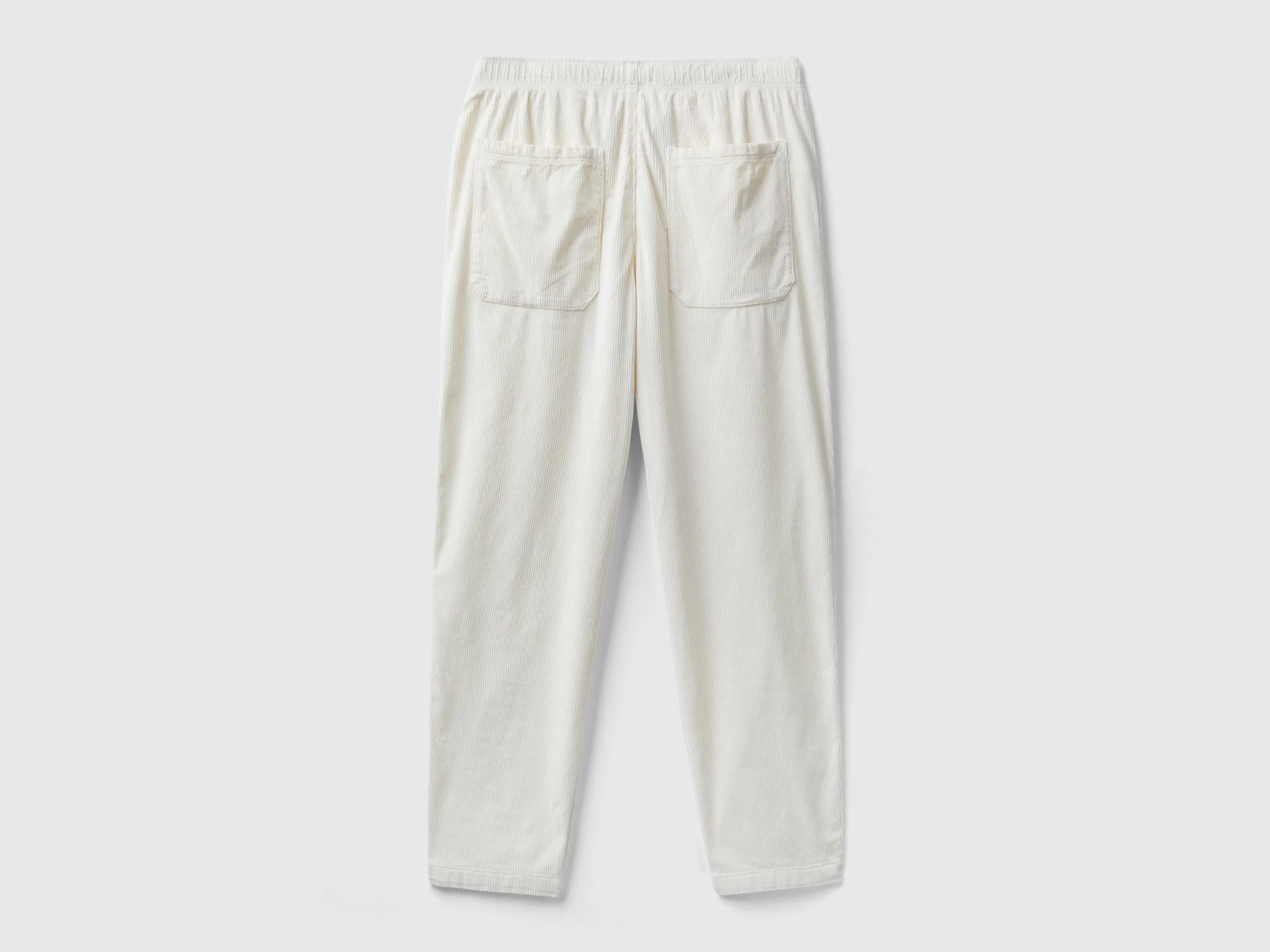 Textured Straight Fit Trousers