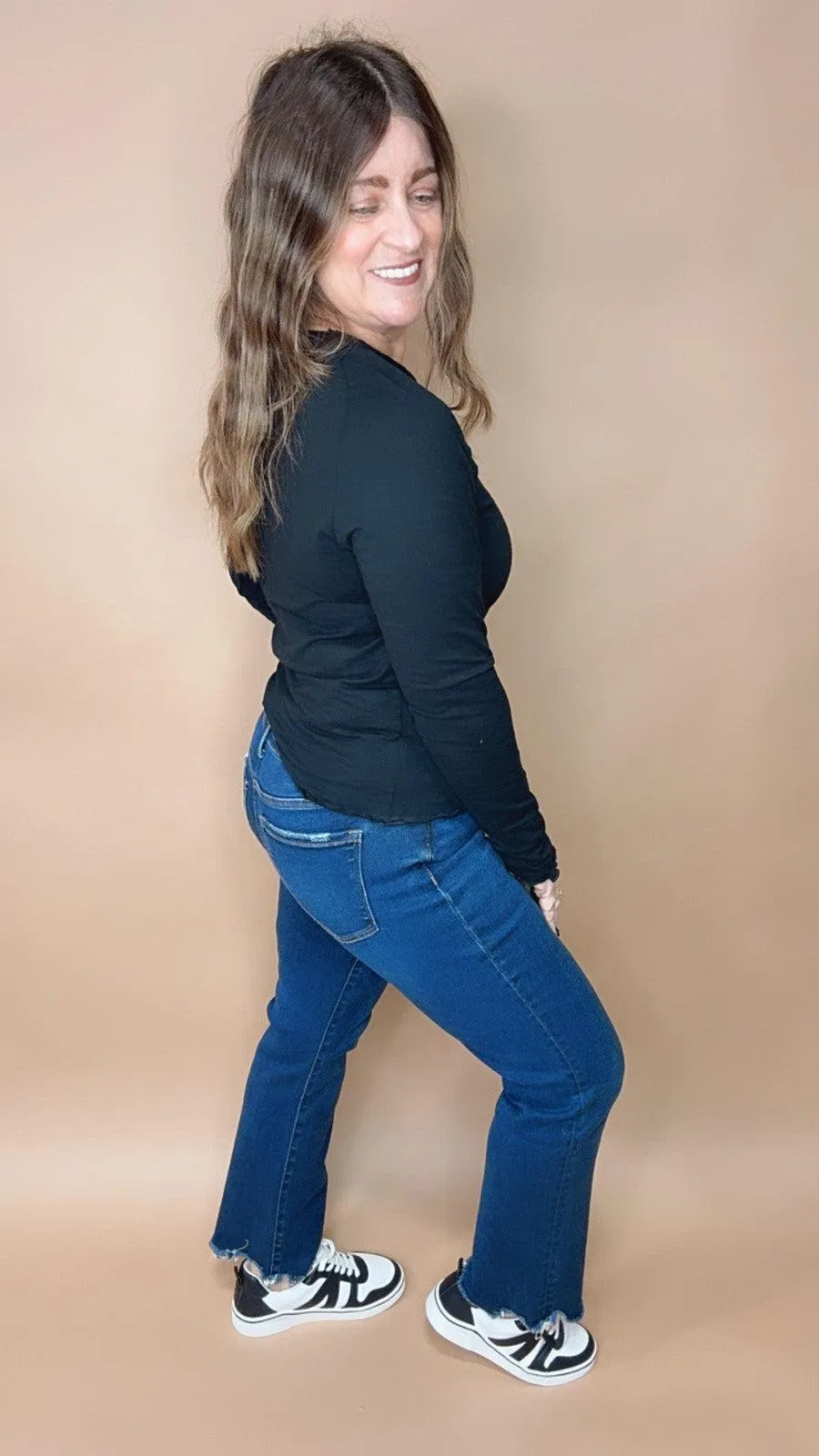 The Gwen Top in Black