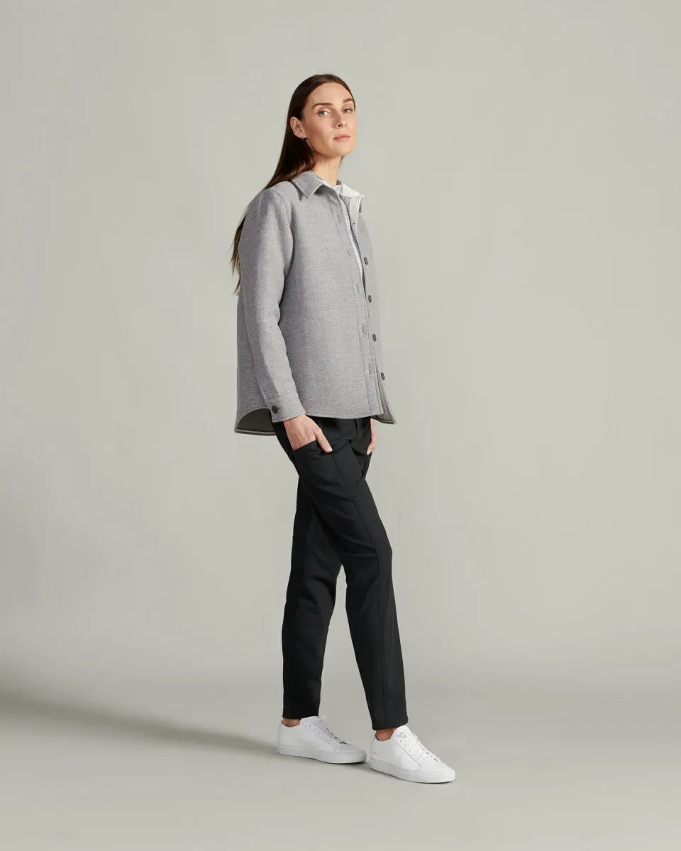 The Sechelt Shirt Jacket in Wool Cashmere